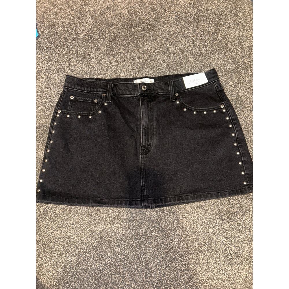 Abercrombie and fitch high rise skirt size 33 (xl)